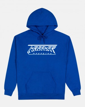 Hoodies Thrasher Magazine Future Hoodie Azul Rey Azules | VNW-526804