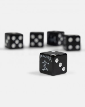 Other Thrasher Magazine Gonz Dice Set Negros | GFW-925134