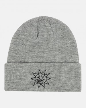 Sombreros Thrasher Magazine Sketch Beanie Grises | PKN-302875