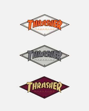 Stickers Thrasher Magazine Diamond Sticker (25 Pack) Multi | TMG-950687