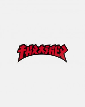 Stickers Thrasher Magazine Godzilla Die Cut Sticker (25 Pack) Negros | KFD-045863