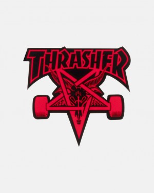 Stickers Thrasher Magazine Skategoat Sticker (25 Pack) Rojos | KXM-125890