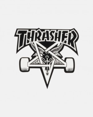 Stickers Thrasher Magazine Skategoat Sticker (25 Pack) Blancos | YGL-728519