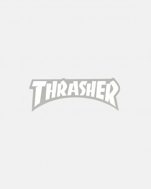 Stickers Thrasher Magazine Thrasher Die Cut Sticker Blancos | OXC-784102