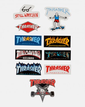 Stickers Thrasher Magazine Thrasher Sticker (10 Pack) Multi | EYV-340872
