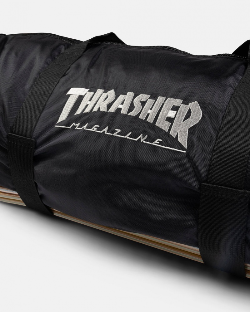 Bolsas Thrasher Magazine Thrasher Duffel Negros | WQG-845913