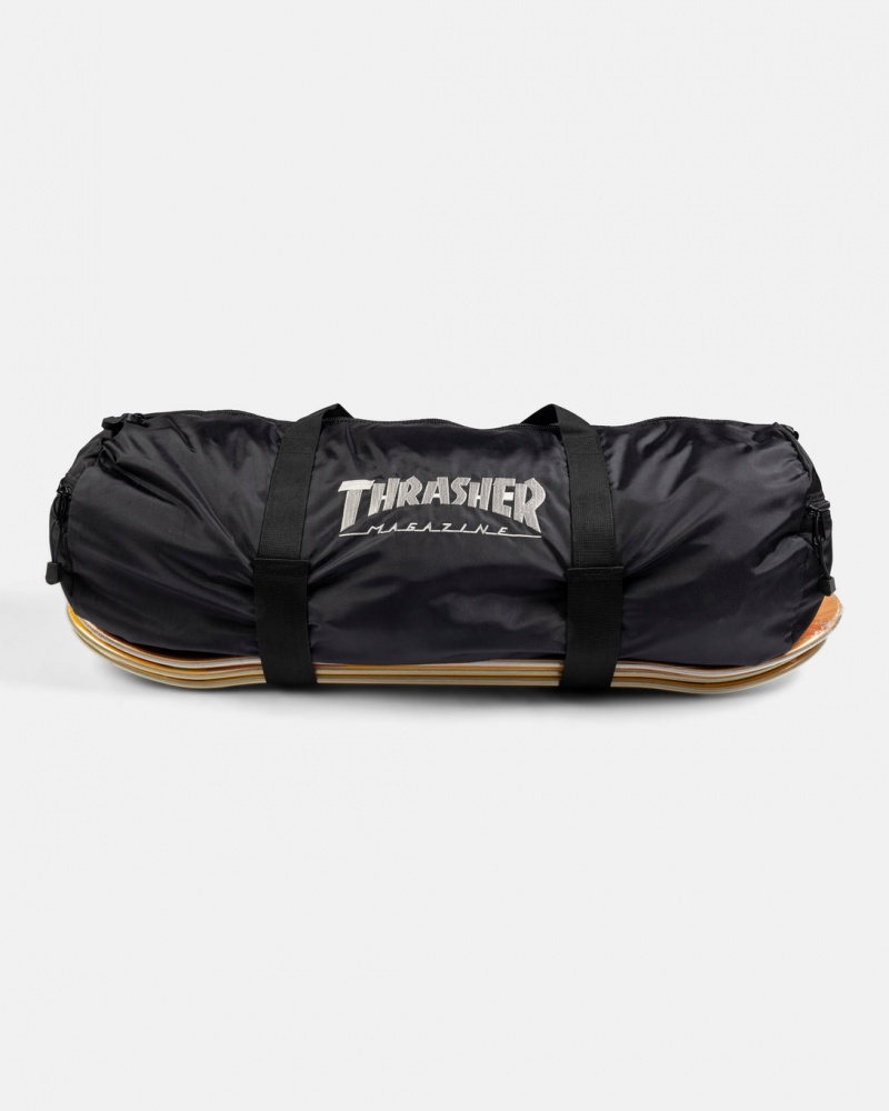 Bolsas Thrasher Magazine Thrasher Duffel Negros | WQG-845913