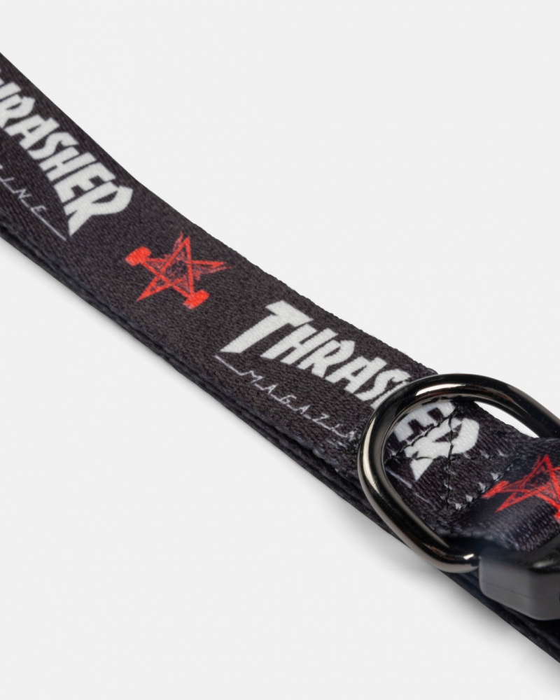 Other Thrasher Magazine Thrasher Dog Collar Negros | HRU-951746
