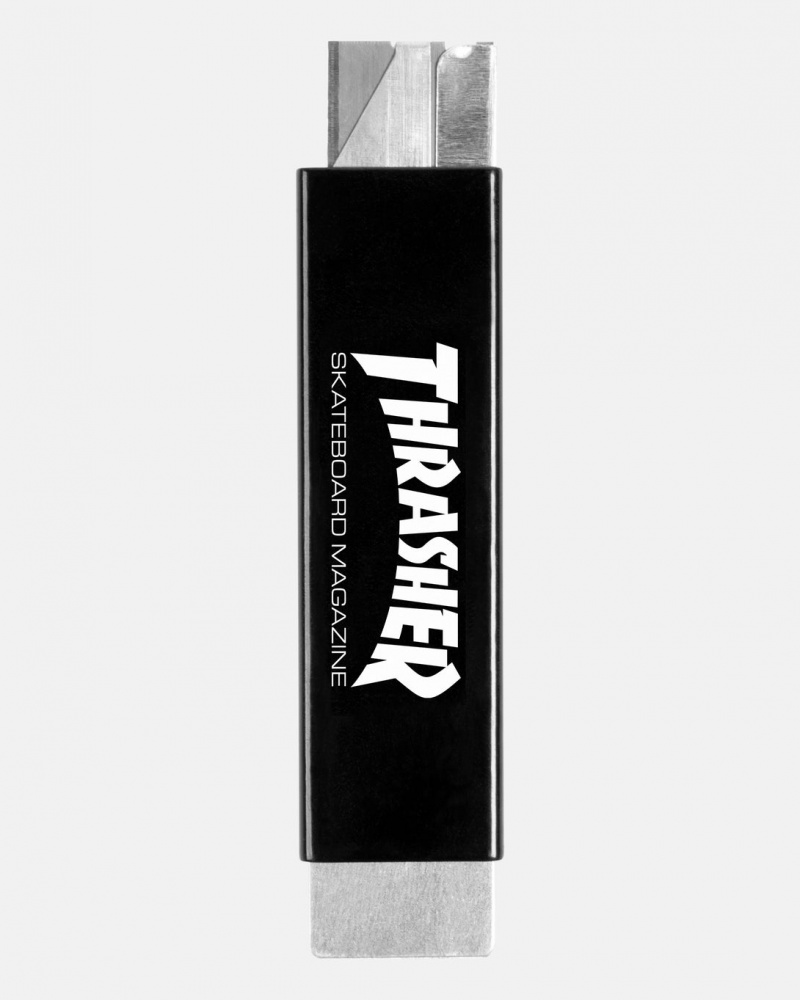 Other Thrasher Magazine Thrasher Grip Knife Negros | KVJ-576321