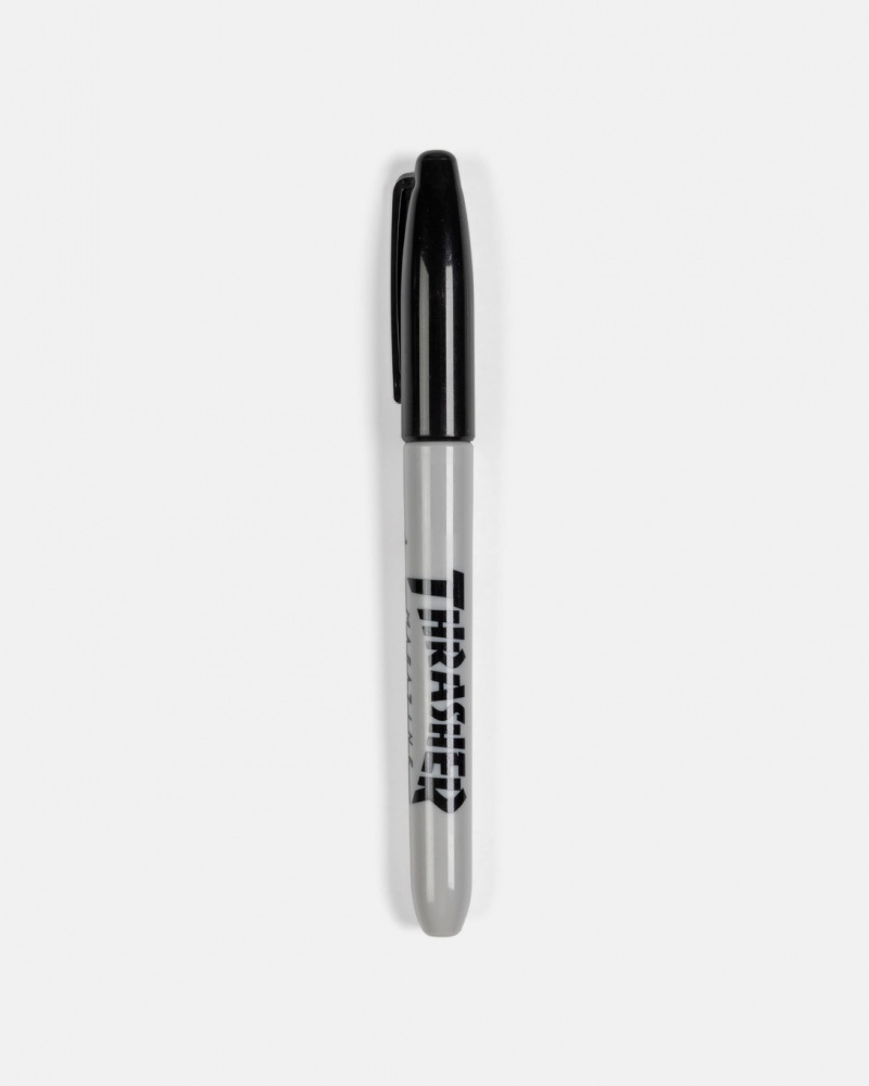 Other Thrasher Magazine Thrasher Sharpie Negros | SGR-729056
