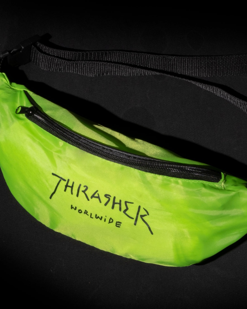 Other Thrasher Magazine Worlwide Fanny Pack Verdes | IXP-890462 