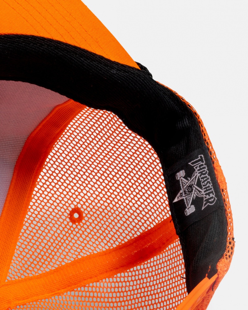 Sombreros Thrasher Magazine Ellipse Trucker Naranjas | DTO-290716