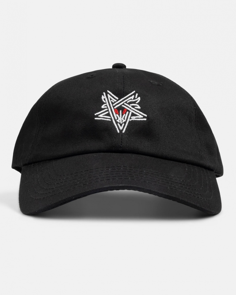 Sombreros Thrasher Magazine Skategoat Redux Old Timer Hat Negros | KBZ-948753