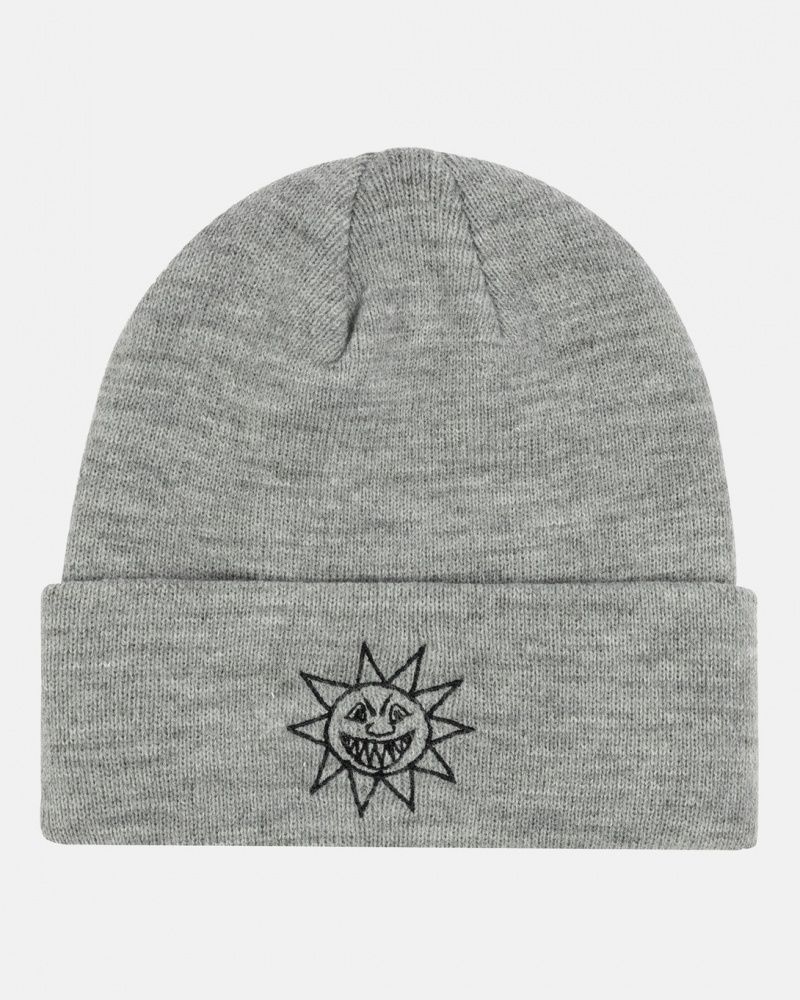 Sombreros Thrasher Magazine Sketch Beanie Grises | PKN-302875