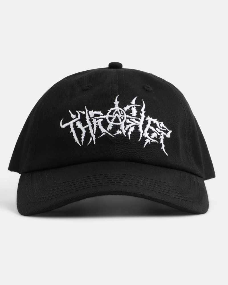 Sombreros Thrasher Magazine Thorns Old Timer Hat Negros | VDE-836175