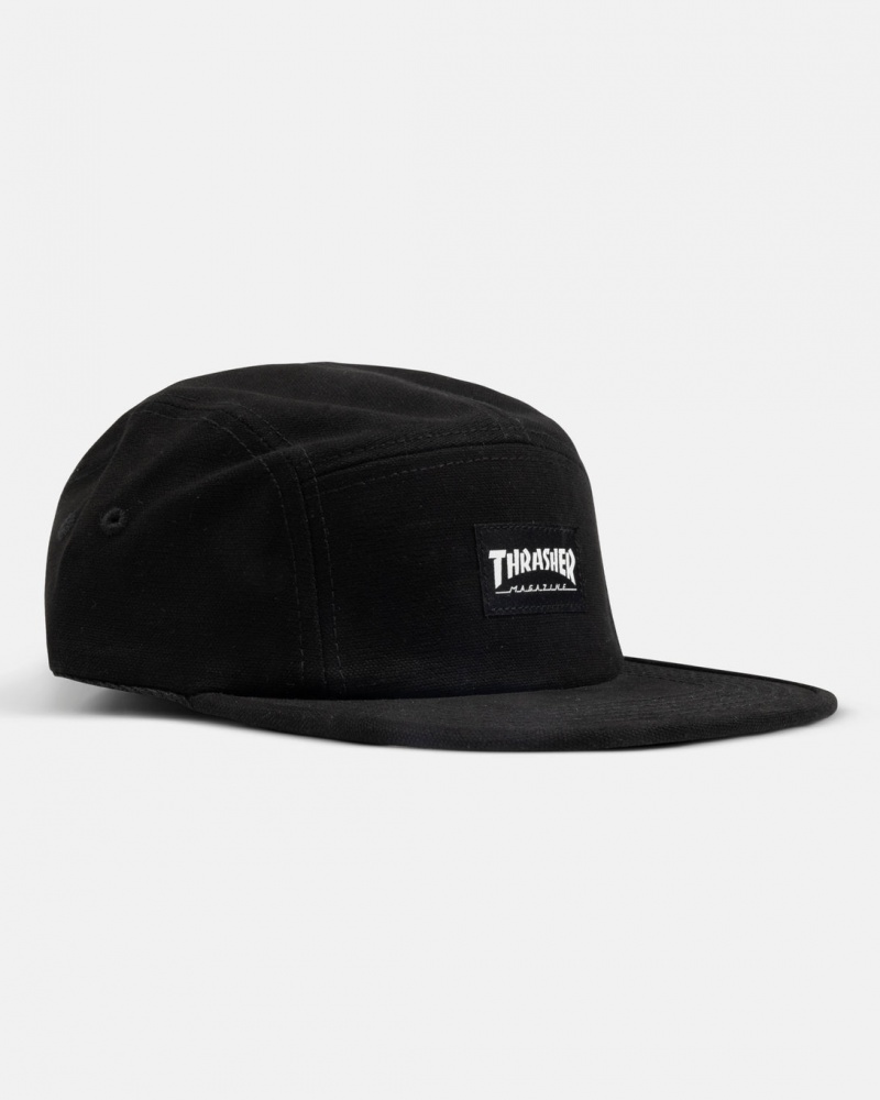 Sombreros Thrasher Magazine Thrasher Headwear Negros | GRJ-324870