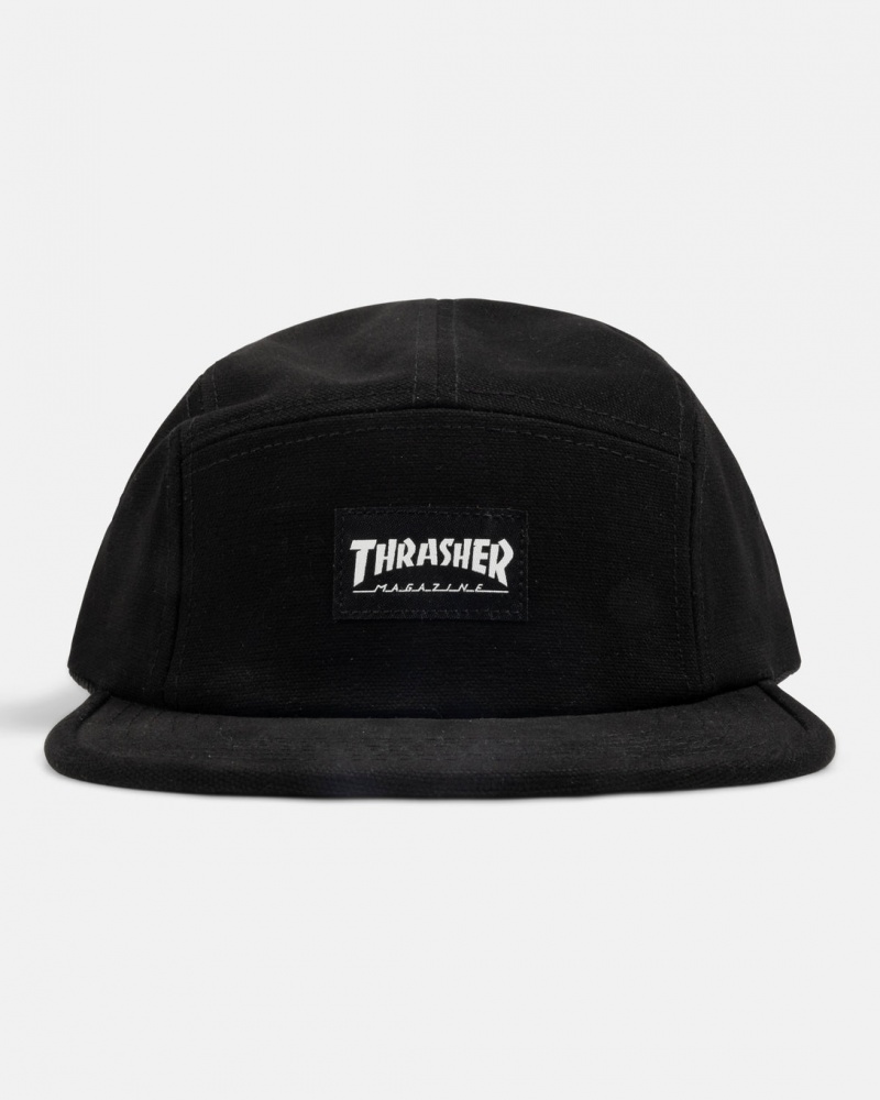 Sombreros Thrasher Magazine Thrasher Headwear Negros | GRJ-324870
