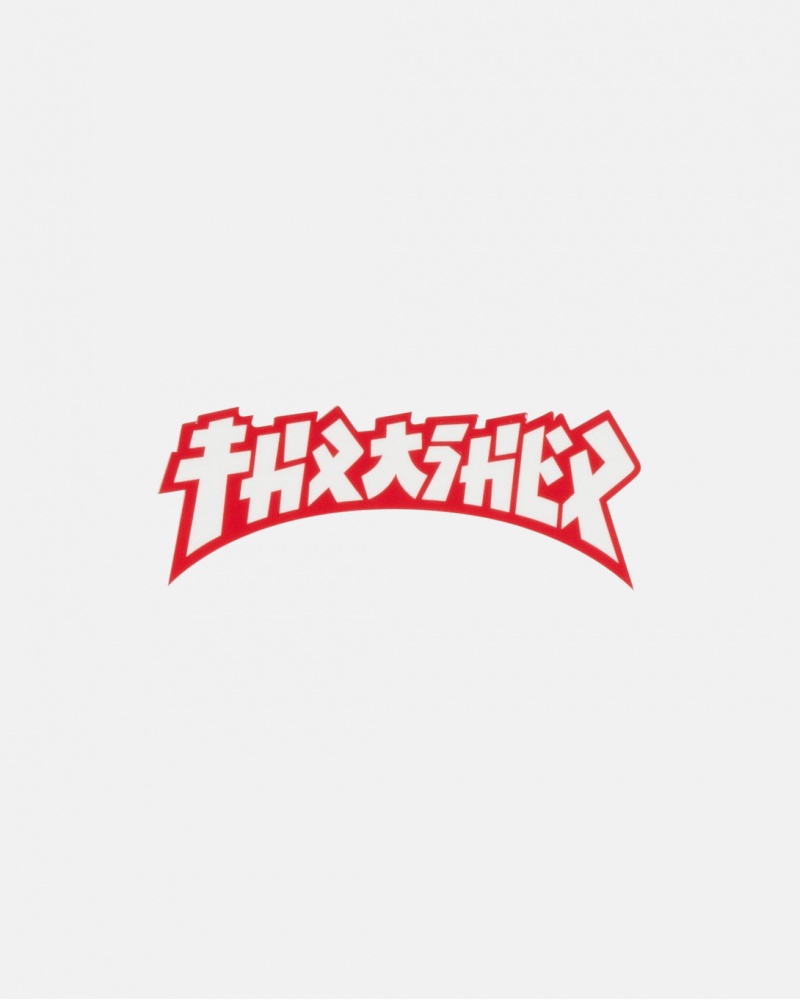 Stickers Thrasher Magazine Godzilla Die Cut Sticker Blancos | SBT-912758