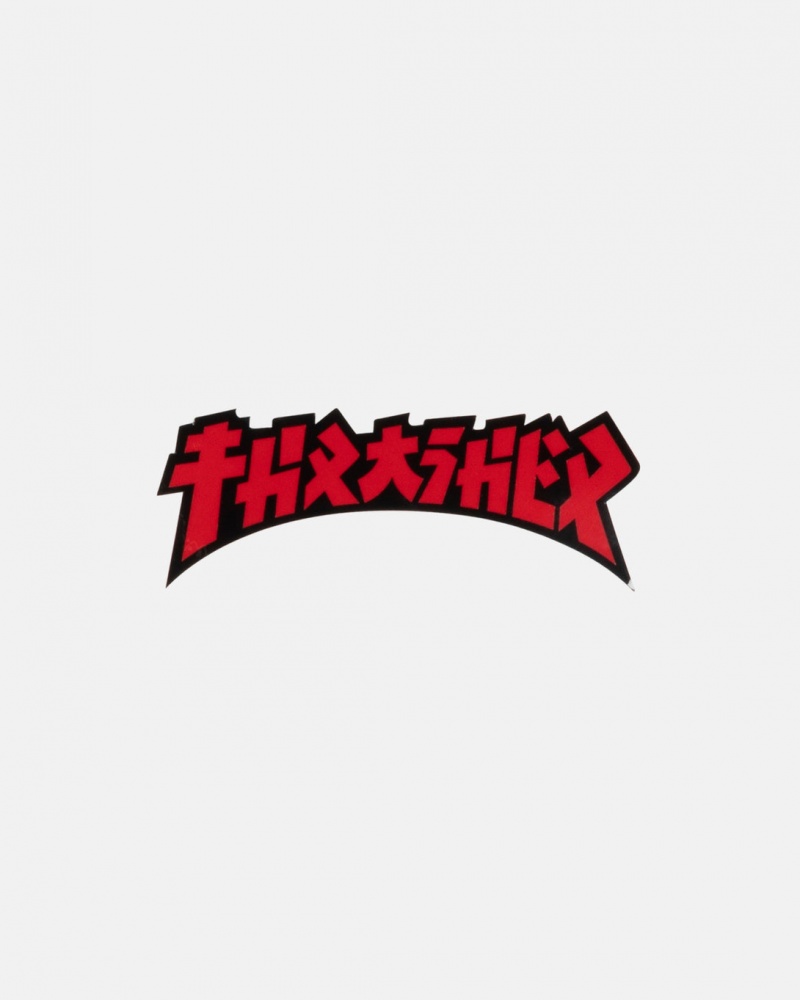 Stickers Thrasher Magazine Godzilla Die Cut Sticker (25 Pack) Negros | KFD-045863