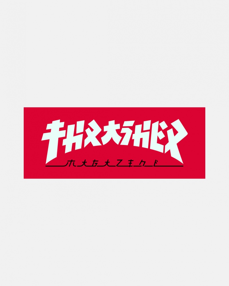 Stickers Thrasher Magazine Godzilla Sticker Rojos | XCO-495638