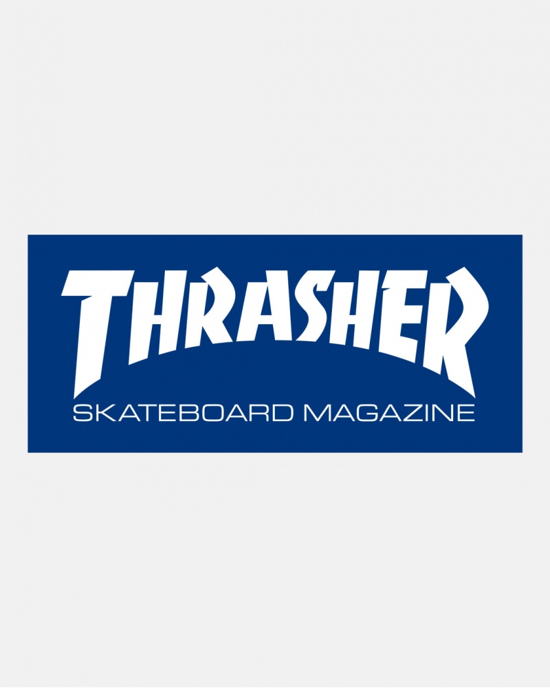 Stickers Thrasher Magazine Skate Mag Sticker Azules | ZXH-704523