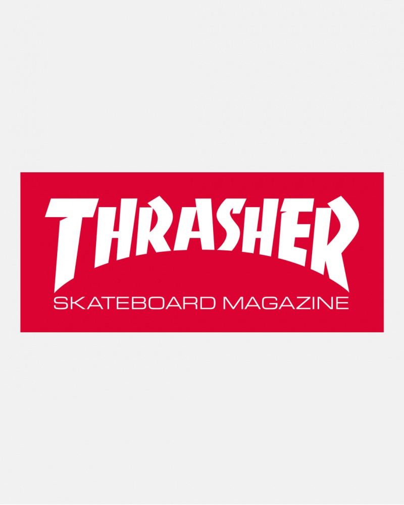 Stickers Thrasher Magazine Skate Mag Sticker Rojos | QJP-019365