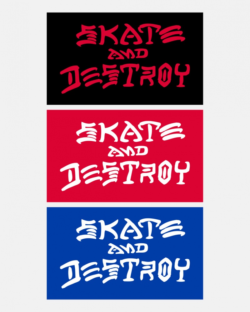 Stickers Thrasher Magazine Skate and Destroy (Small) Sticker (25 Pack) Multi | QNF-189045