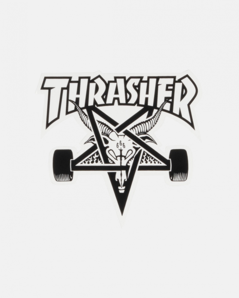 Stickers Thrasher Magazine Skategoat Sticker Negros | PMA-104823