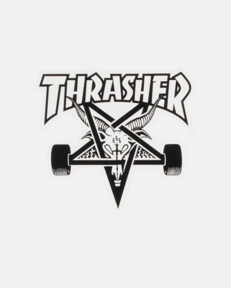 Stickers Thrasher Magazine Skategoat Sticker (25 Pack) Negros | ERA-931286