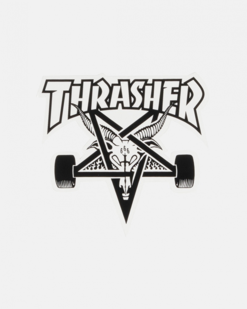 Stickers Thrasher Magazine Skategoat Sticker (25 Pack) Negros | PWD-307865