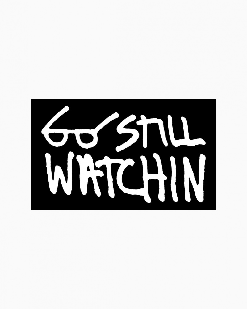 Stickers Thrasher Magazine Still Watchin Sticker (25 PACK) Negros | COG-459872