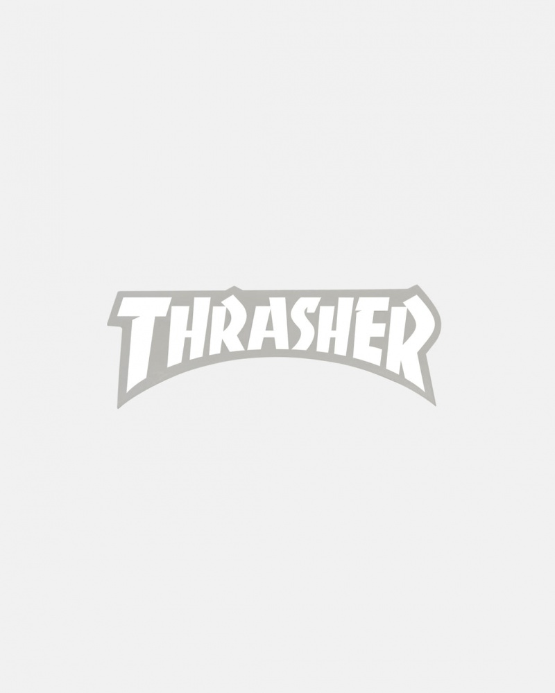 Stickers Thrasher Magazine Thrasher Die Cut Sticker Blancos | OXC-784102