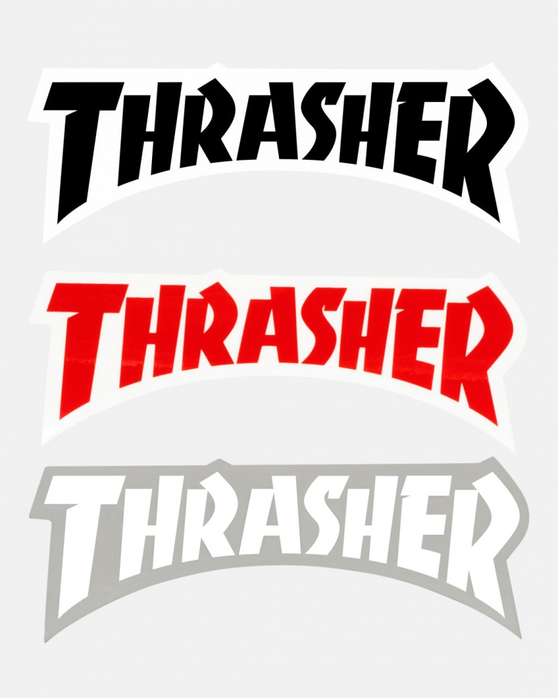 Stickers Thrasher Magazine Thrasher Logo Die Cut Sticker (25 Pack) Multi | IHQ-153489